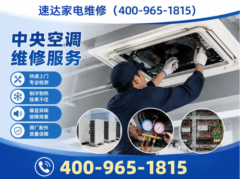 嘉兴中央空调维修展示图